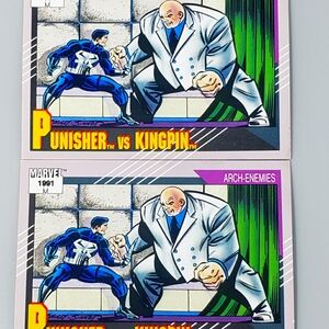 1991 Marvel Universe Punisher Vs. Kingpin Cards #102